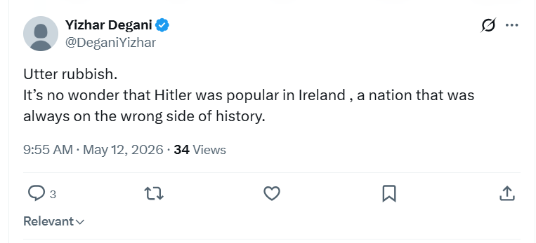 Care2much18's tweet photo. Hitler killed more women and girls on this island than were killed during the entirety of the Civil War and Troubles combined.

Anybody who sincerely believes he was "popular" with most Irish in early 1940s probably needs to stay off the internet.

Maybe go read a history book. https://t.co/wxBbvsgrwt