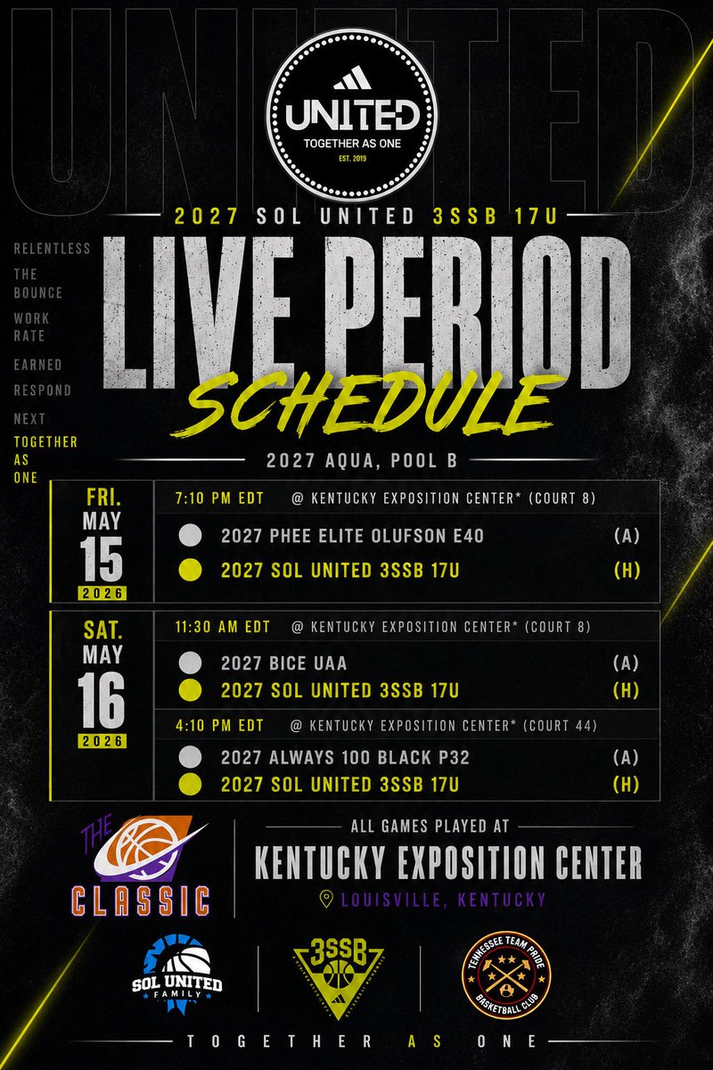 AddysonGravelle's tweet photo. Ready to compete in Louisville at The Classic this weekend!! 
Coaches come check us out!

@2jet3 @pride2023 @daonlyone27 @clarksvillesol @United_Phenom https://t.co/PJxpe46x9M