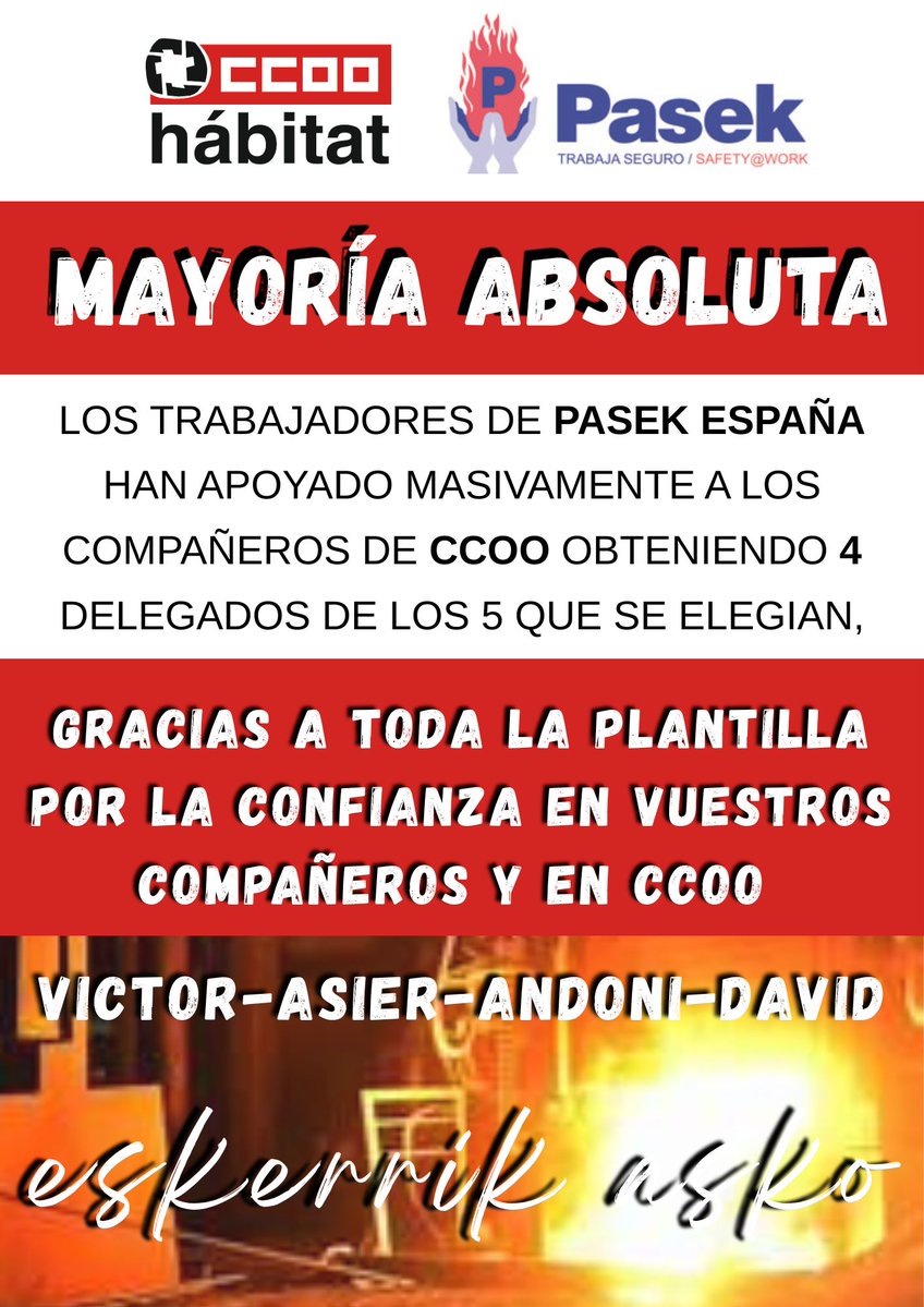 CCOO del Hábitat de Euskadi tweet media