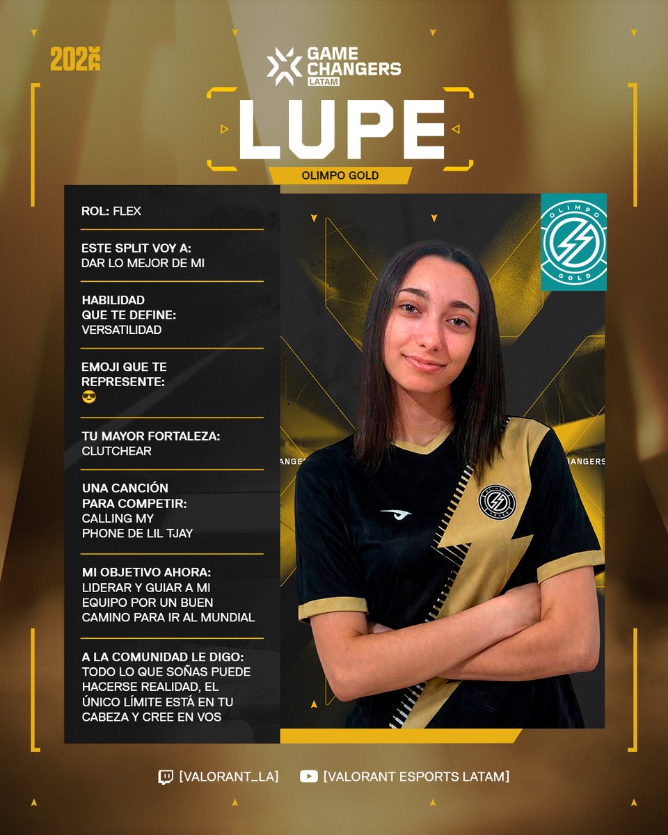 valesportsla's tweet photo. Estas jugadoras son prueba de que los sueños se cumplen cuando tienes constancia y crees en ti. ✨

En este Stage 2 llegan con la mentalidad de dar lo mejor de sí.

Sigue de cerca a  @Shotooxt  de @Myvraesports  y a @guaadaffl  de @OlimpoSquad, porque tienen mucho que demostrar en este split.

#VCTGameChangers
