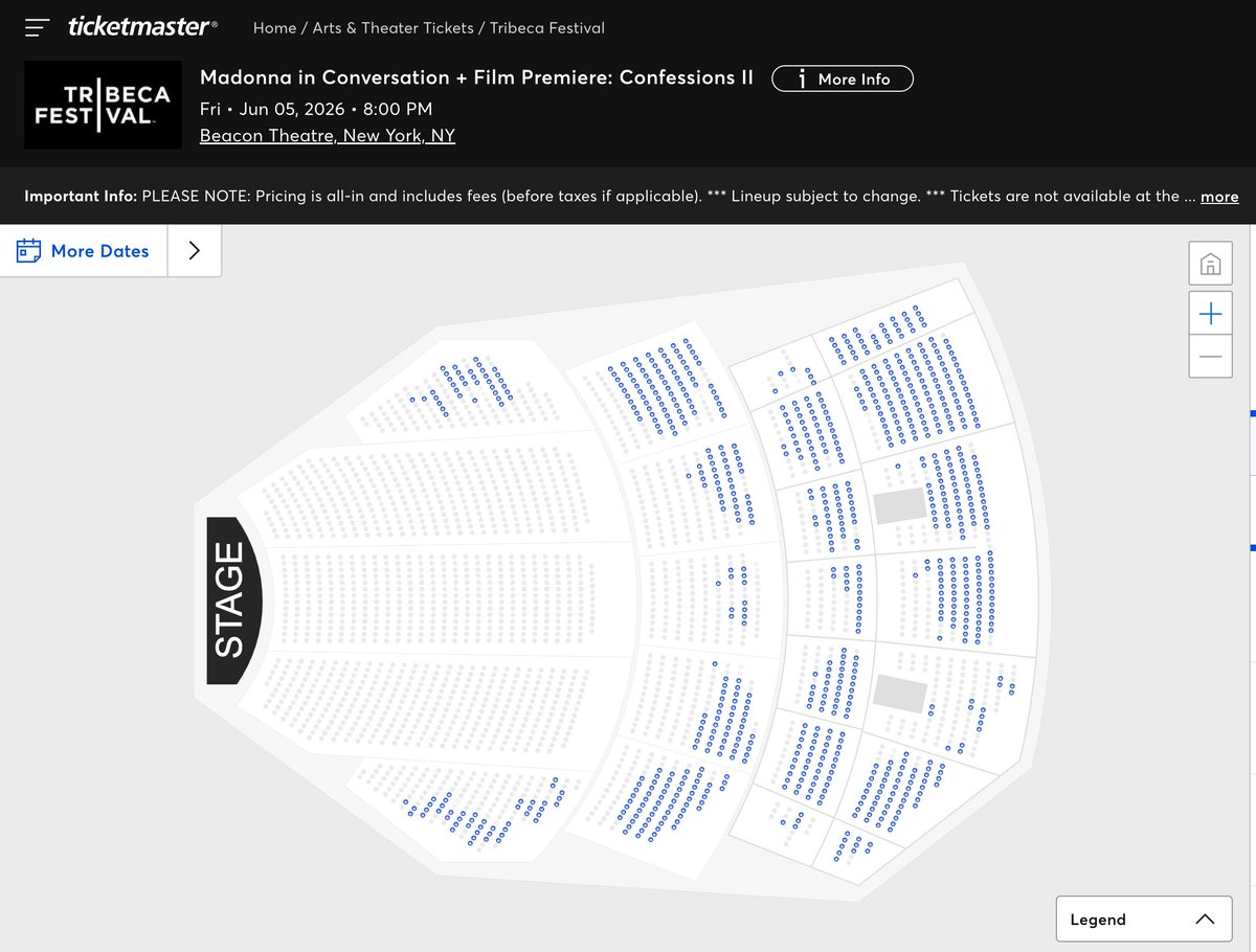 fbn_srz's tweet photo. @malikambitiion They're not sold out yet, but you need to access the sale with the specific link "Madonna" texted you. (this screenshot was taken at 3:20pm ET) https://t.co/ZdVHoK7rdd
