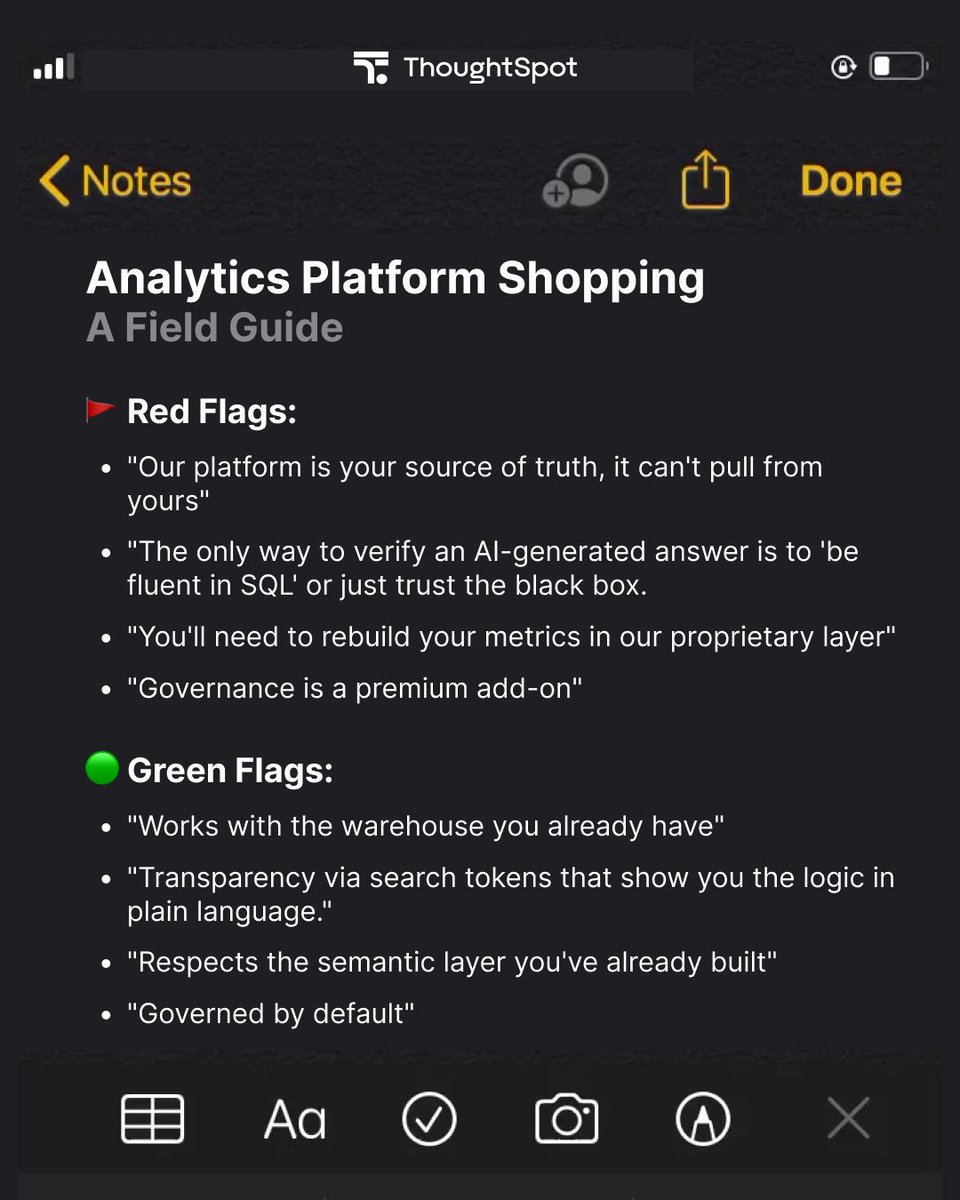 ThoughtSpot tweet media