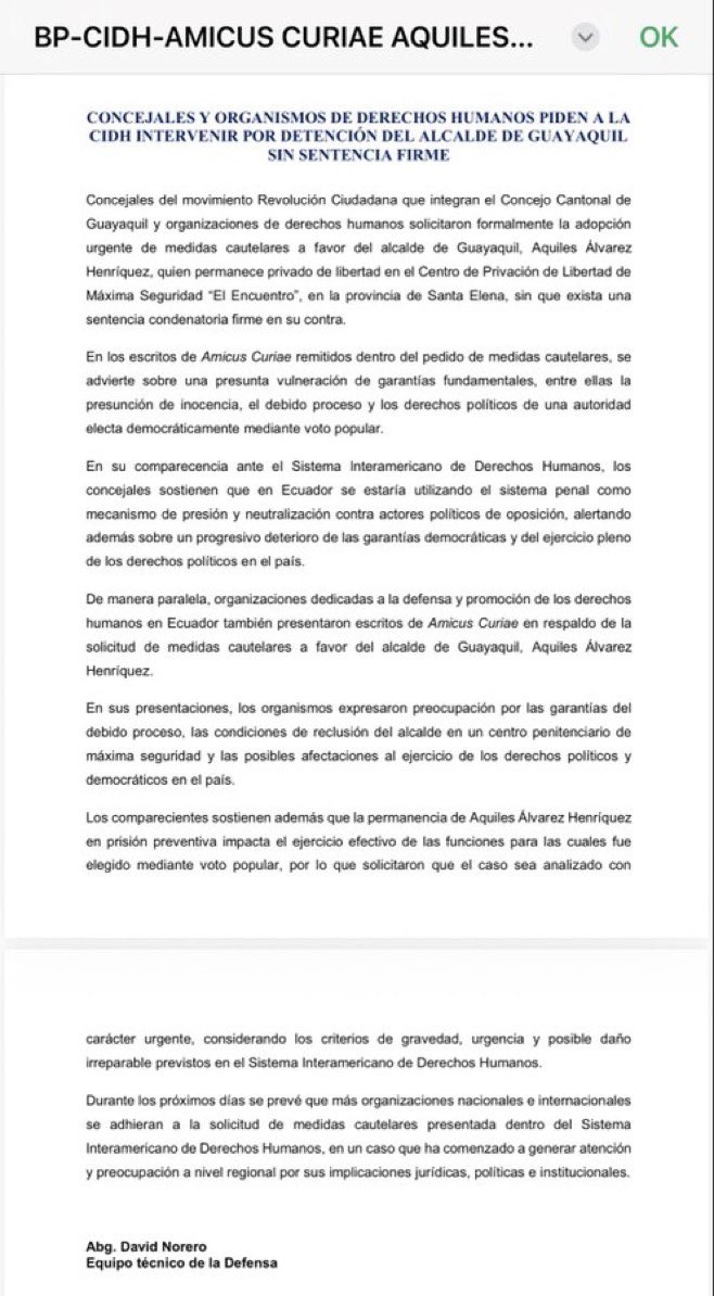 Ecuadorinmediato tweet media