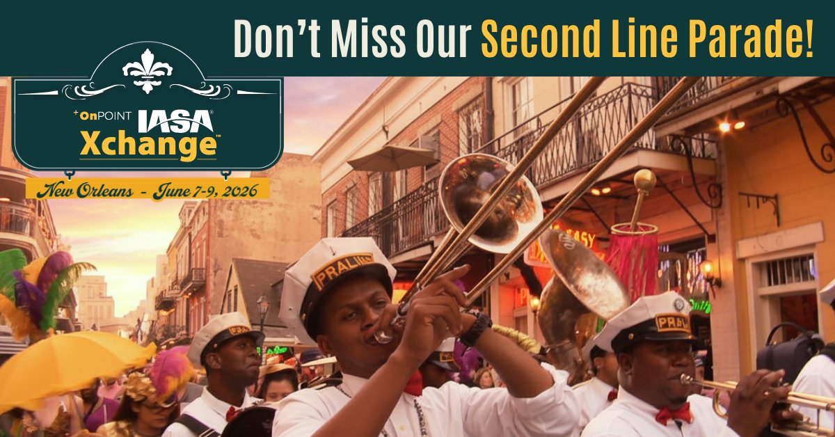 IASAINC's tweet photo. You could head straight back to your hotel room after the final session…or you could join a New Orleans second line parade through the French Quarter to the #IASAXchange closing reception on Bourbon Street. 🎺

Some experiences are worth sticking around for.
#NewOrleans https://t.co/Mmet1afSRH