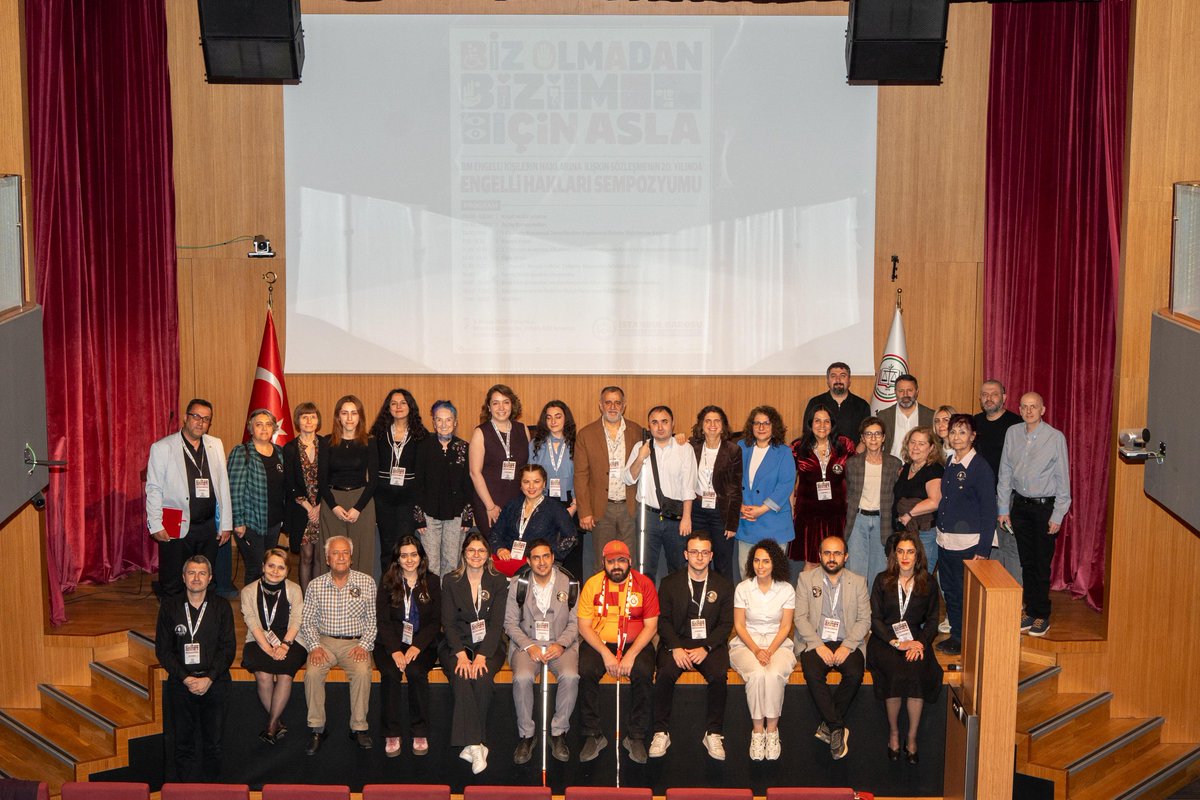 istbaroEHM's tweet photo. "Biz Olmadan Bizim İçin Asla!"
BM Engelli Hakları Sözleşmesi’nin 20. yılında düzenlediğimiz sempozyumda; tıbbi modelden hak temelli modele geçişi ve yapısal ayrımcılıkla mücadeleyi hukuki düzlemde tartıştık. https://t.co/AGUOaXtqqb