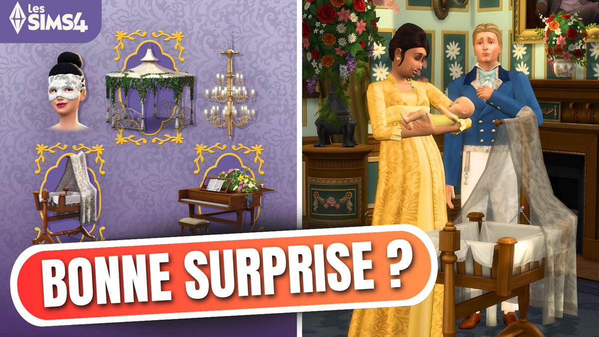 AlixGood14's tweet photo. Que valent les 2 nouveaux kits des Sims 4 ? 
On découvre ça tout de suite 👀👇 @LesSims @EAFrance 
▶ https://t.co/CpzVxkYvYc
#SimsPartner #CollaborationCommerciale #Sims4 https://t.co/tXsVmYu89p