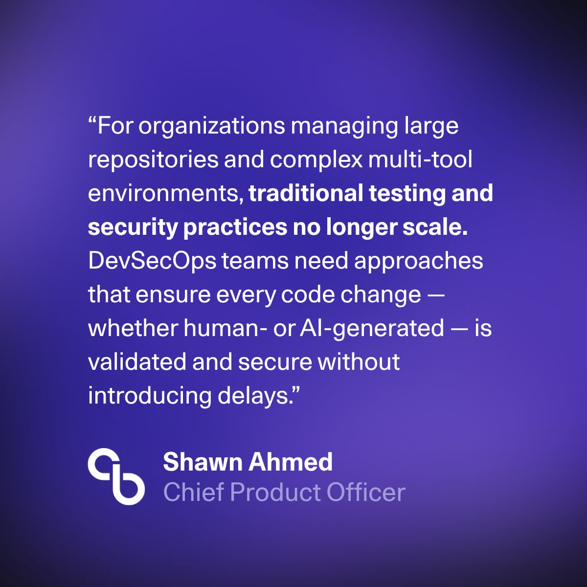 CloudBees's tweet photo. AI can find code vulnerabilities fast. Fixing them at scale is the real challenge.

Our CPO @shawn_ahmed breaks down why remediation—not detection—is the new bottleneck in AppSec:

https://t.co/u2Wvj7E8gp https://t.co/iiRbVOVowv