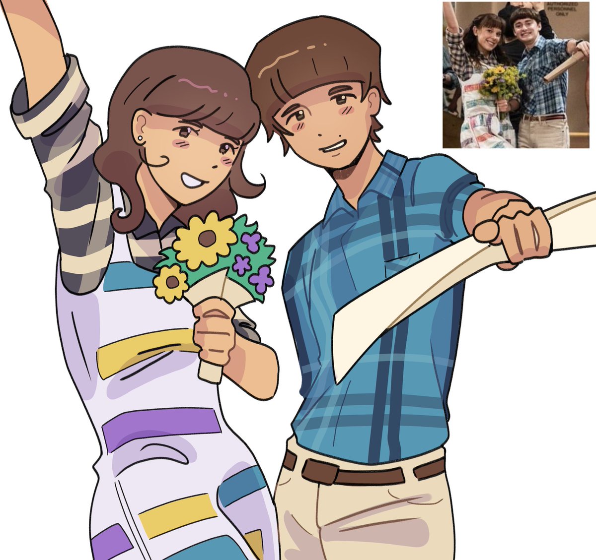 kuneoww's tweet photo. a duo we made up #willel https://t.co/tlbM2H4Kdv