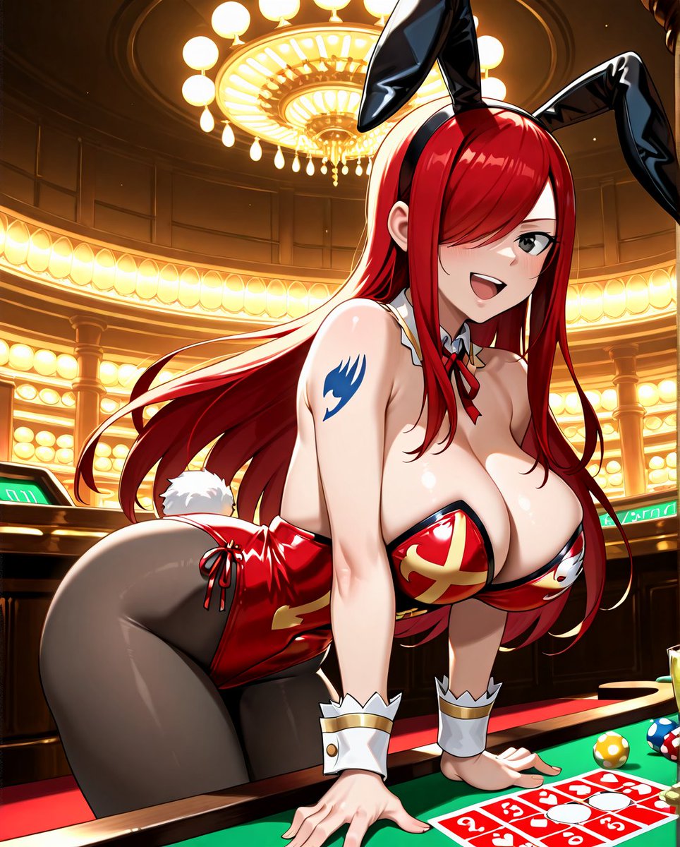 lilymeidesigns's tweet photo. ~Commission Request~
More drinks, please!

(Bunny girl Erza - Fairy Tail) https://t.co/Sb41yD8fYG