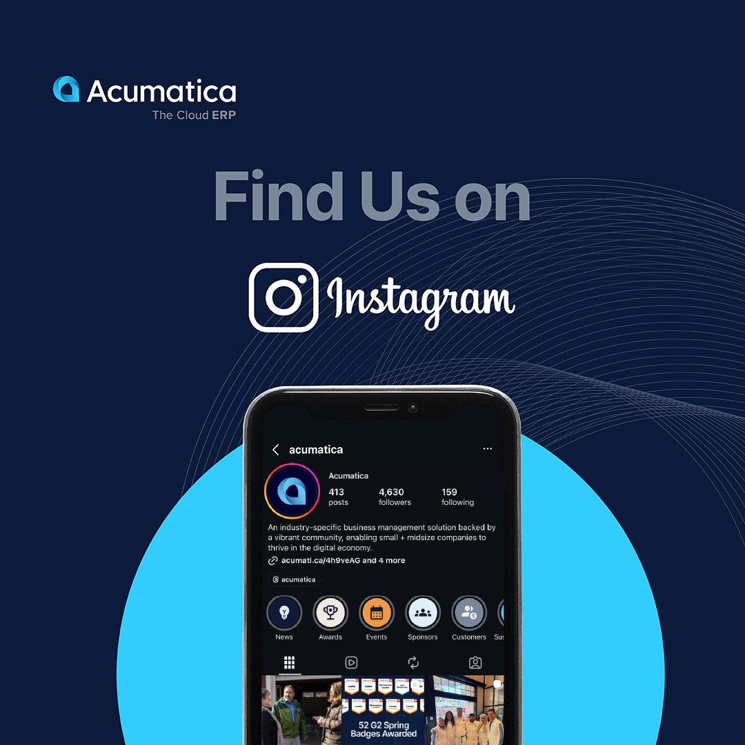 Acumatica tweet media