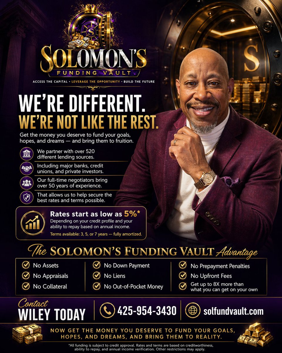 wycintegrations's tweet photo. YE$ IS THE ONLY ANSWER WE SAY TO OUR CLIENTS AS WE DON'T SAY NO TO ANYONE, OUR CLIENTS SAY NO TO THEMSELVES!

We only have 2 types of clients, credit ready or investment ready, CALL 425-954-3430 or visit https://t.co/pMGN38ypoF NOW!

#creativecash #clients #customers #financing https://t.co/ETsWSQVJbk