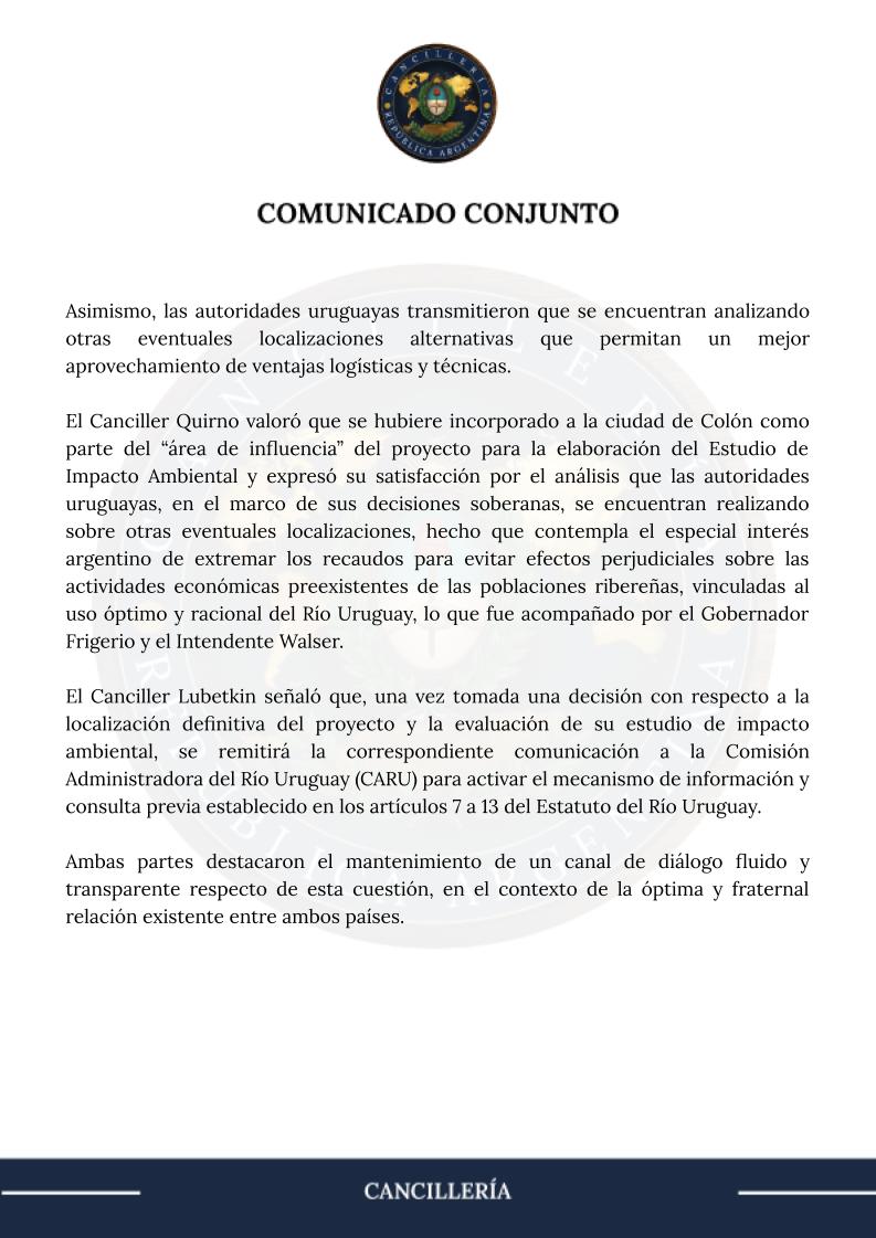 Cancillería Argentina 🇦🇷 tweet media