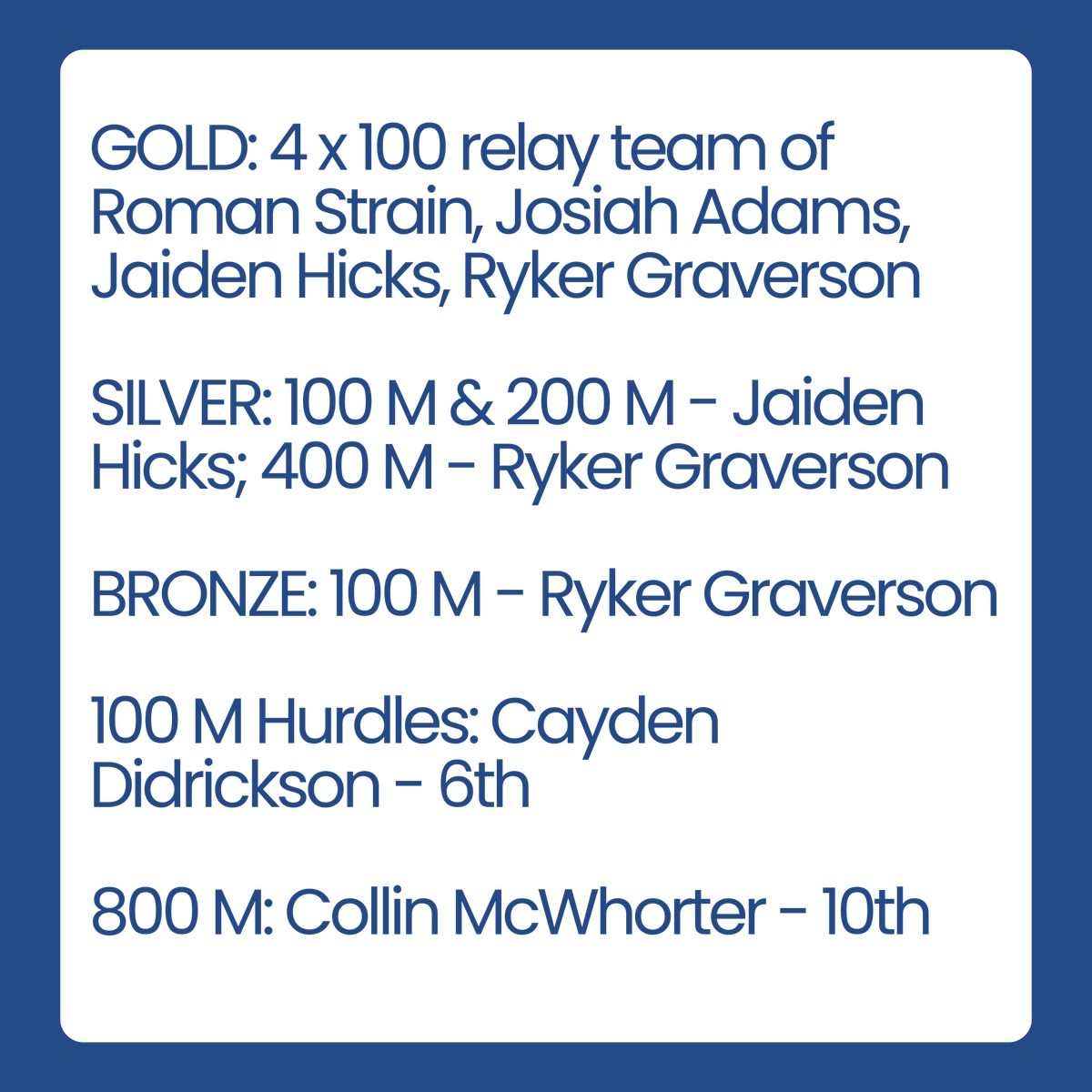 dmsbluejays's tweet photo. Congratulations to our boys team members who participated in the Greater Kansas City Track &amp; Field Championships and brought home 2nd place as a team!  This meet was made up of the best track &amp; field athletes out of nearly 40 metro area schools.
#DMSLeads #DestinationDiscovery https://t.co/hKZ0Di37dX