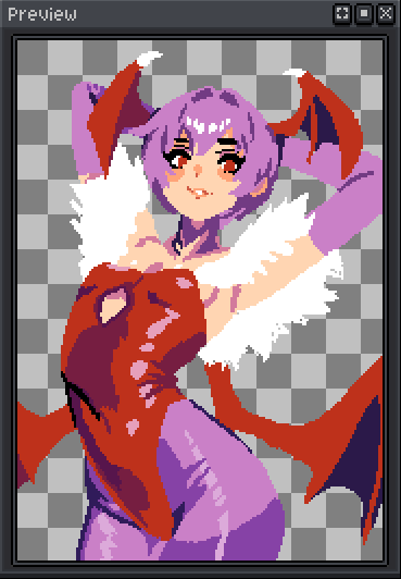Wip Lilith #ドット #pixelart