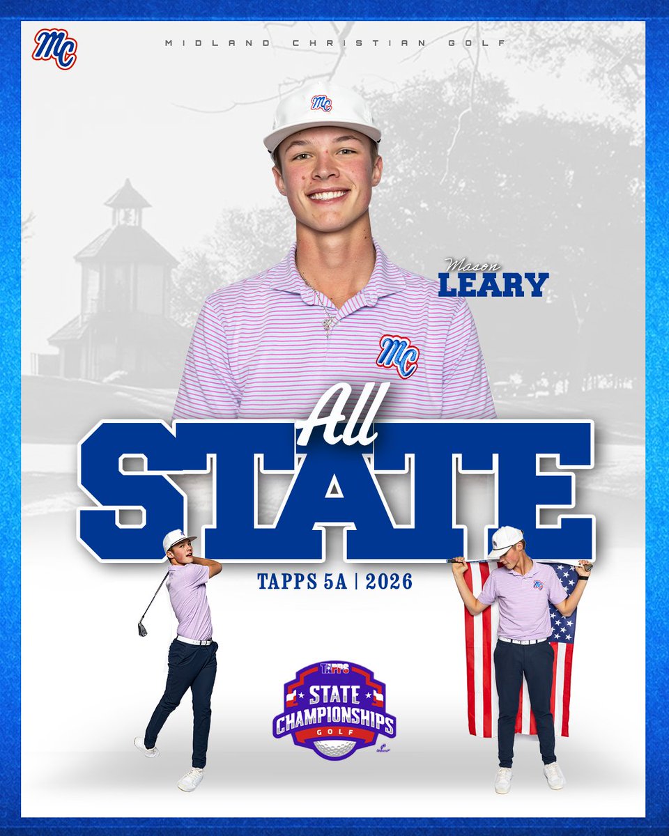 Midland Christian Golf tweet media