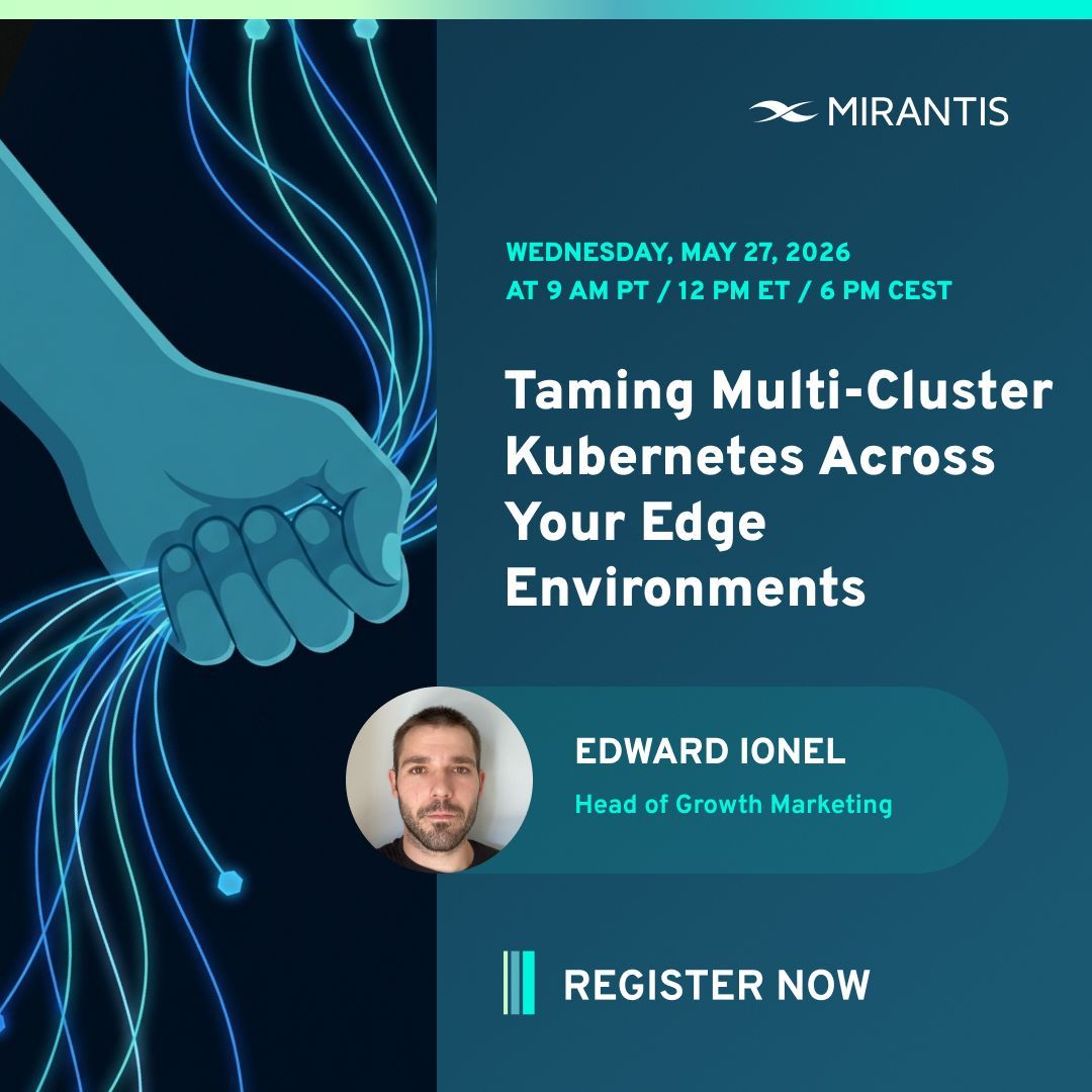 Mirantis tweet media