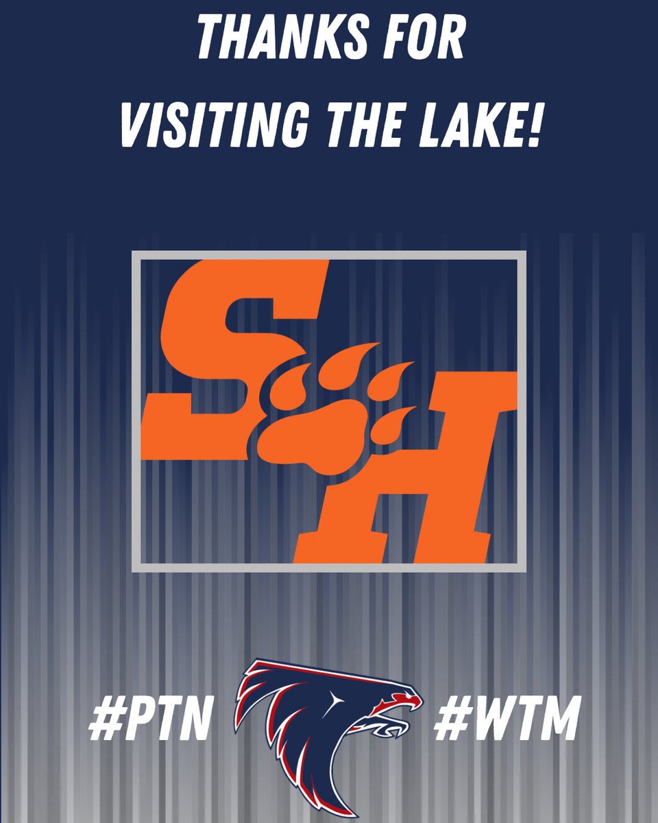 CLHSFBRecruits's tweet photo. Thanks to The Sam Houston State University for stopping by The Lake today! @CoachDJAdams  #RecruitTheNest https://t.co/I2LhkV9THg