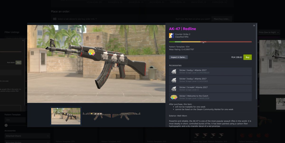 olafkswg - Buying Skins 95% tweet media