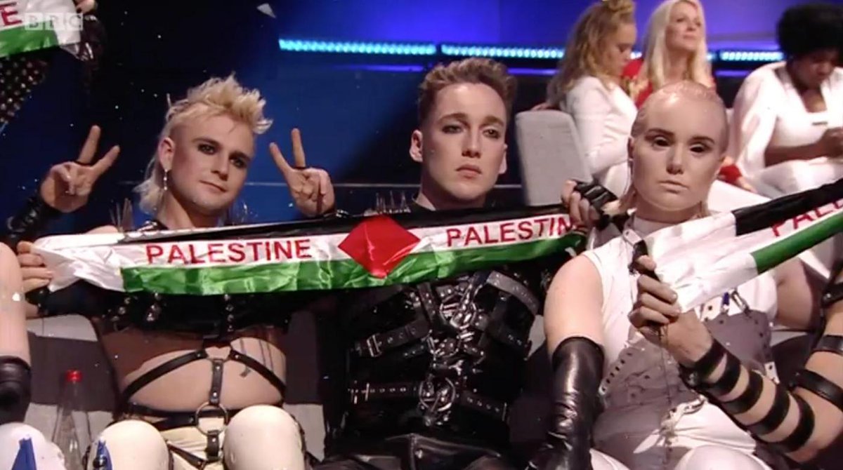 ilbassottoSC's tweet photo. Allora non commentatemi pro quella merda di Isr4ele perché vi blocco IMMEDIATAMENTE 

ORA E SEMPRE #FREEPALESTINE
#escita #eurovision2026 https://t.co/4pnfASqxJe