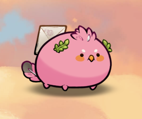 zioaxie's tweet photo. Introducing "The Bird Axie" from @AxieInfinity 

Eyes: Robin
Ears: Peace maker
Mouth: Little Owl
Horn: Kestrel
Back: Pigeon post
Tail: The last one

He lives in a planet that has been waiting for the rest of the ecosystem to arrive.