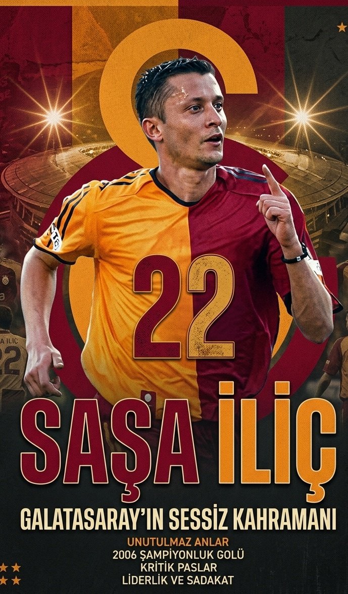 📸 Galatasaray'ın Sessiz Kahramanı Saşa iliç 2005-06