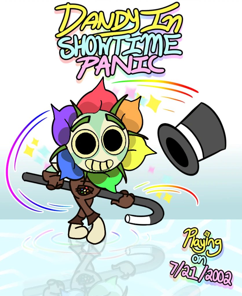 Dandy Unity #dandysworld here are all the posters i redesigned to match my dandy (1/5)