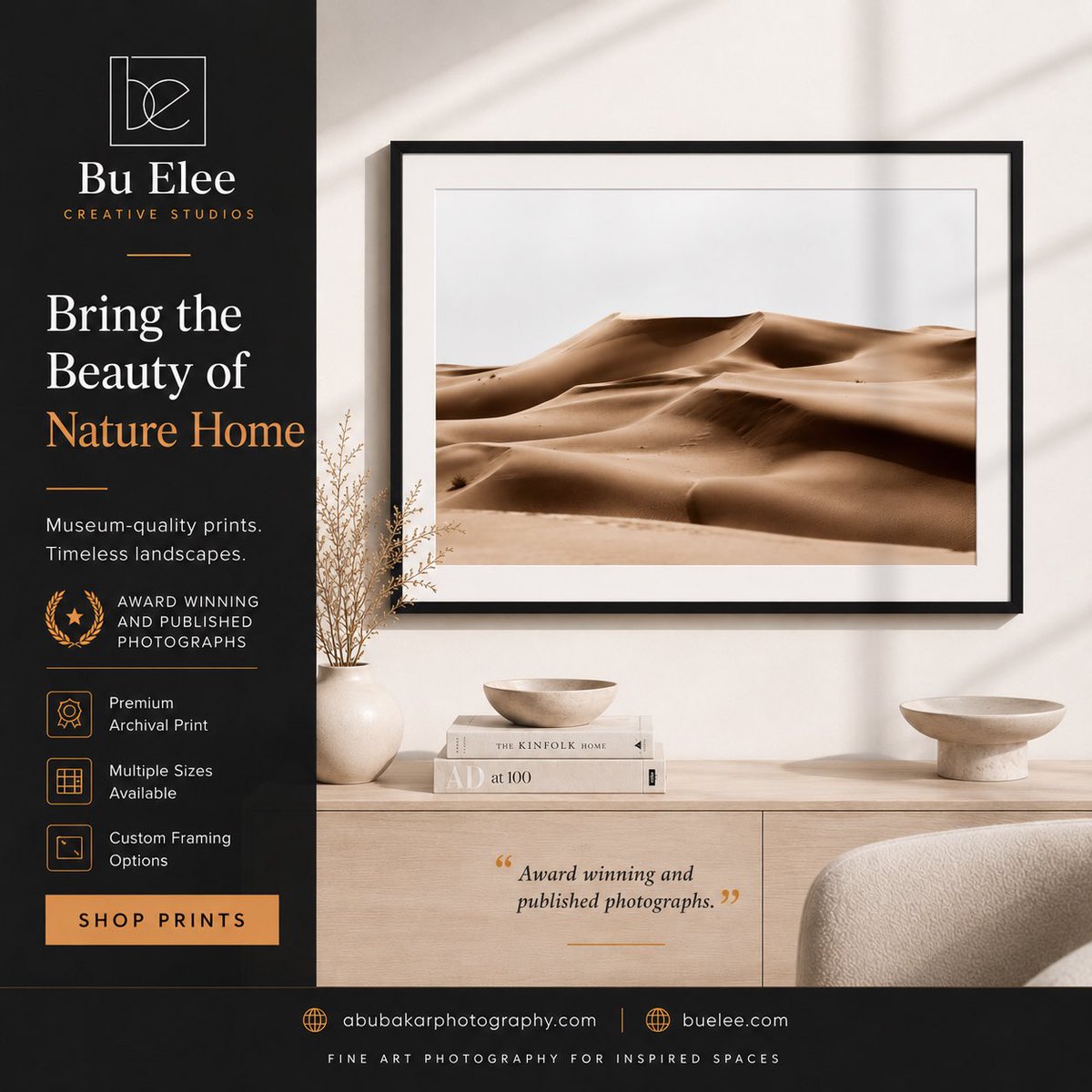 bu_elee's tweet photo. Bring the beauty of Empty Quarter to your living room. 

Museum quality prints. 

Explore: https://t.co/Hsjxd2OF0Z

#uae #ArtForInteriors #wallartforsale https://t.co/2S3aUtxt08
