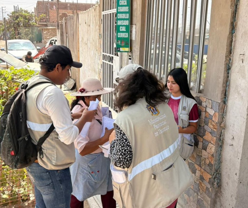Plandet_mpt's tweet photo. PLANDET realizó el empadronamiento de viviendas en el AA.HH. El Milagro Sector VII – La Florida, Huanchaco.
Durante la jornada se recorrieron 86 lotes y se empadronaron 57 viviendas en las manzanas A, B, C y D.
#PLANDET #Empadronamiento https://t.co/Z97m2xXfh0