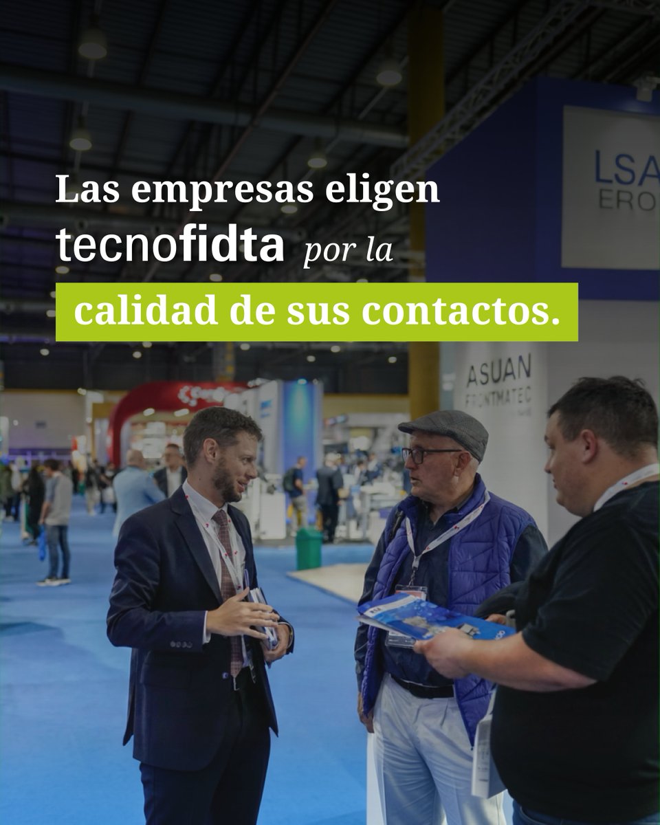 TecnoFidta's tweet photo. En Tecno Fidta, el valor está en las conversaciones que se generan, en los contactos que avanzan y en las oportunidades que siguen después de la expo. 🤝

✉️ tecnofidta@argentina.messefrankfurt.com
📅 15 al 18 de septiembre de 2026
📍 La Rural, Buenos Aires https://t.co/bIJOOOHrzP