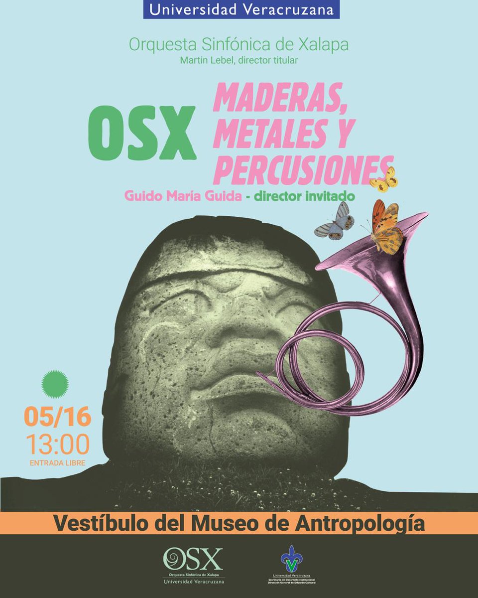 OSXUV's tweet photo. ¡Tu #MomentOSX llega al @MuseoMAX !🎨🎶
 
📆Este SÁBADO 16 DE MAYO a las 13:00 h tienes una cita con la música en uno de los recintos culturales más importantes de #México🇲🇽 

📌ACCESO GRATUITO (AFORO LIMITADO) https://t.co/Kpm1LEIAcF
