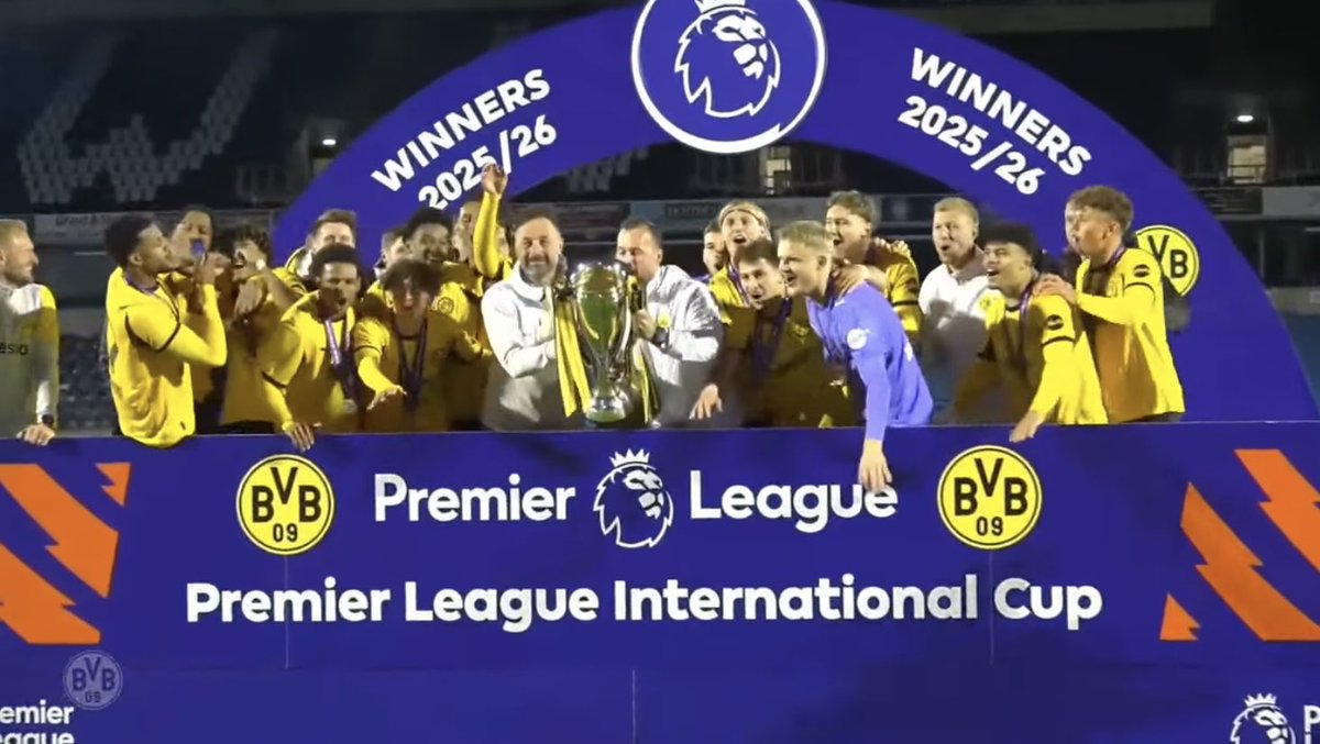 bvbdiamonds's tweet photo. This win is for everyone who took part this year. If I think about people like Tim Degener, who impressed me so much in the first games of the tournament. He won this just like everyone who was part of the group. BVB youth will shine bright🖤💛 https://t.co/4Rw3r26yox