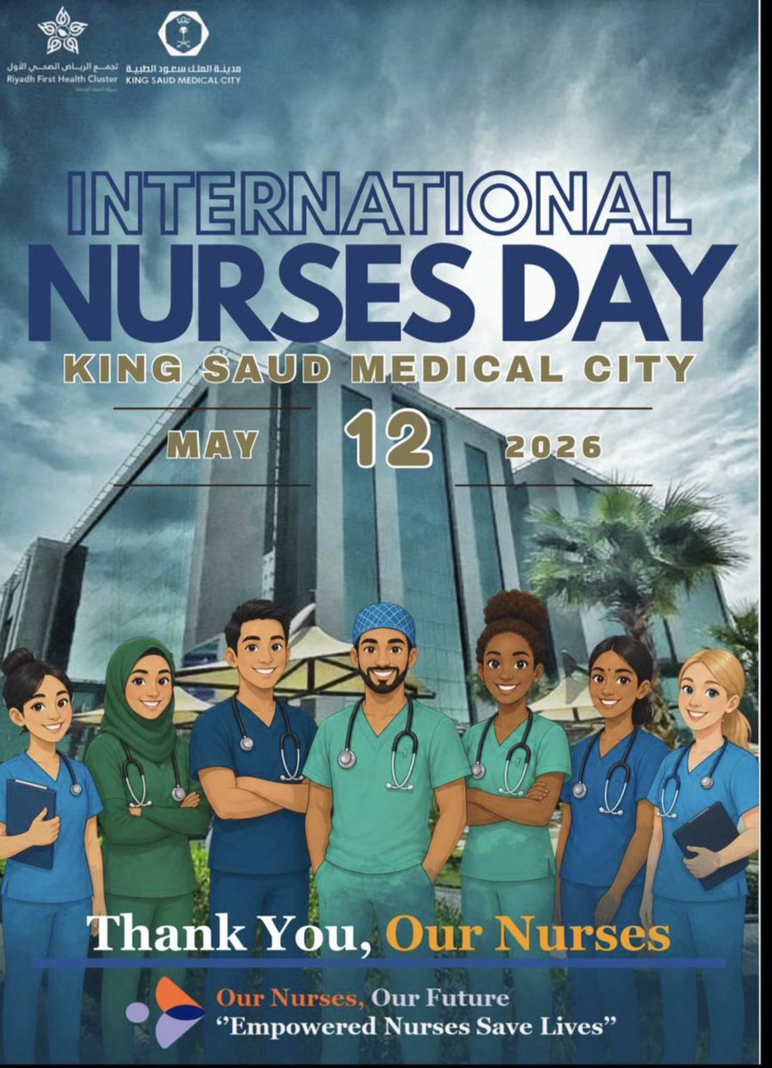 i3TN_'s tweet photo. #InternationalNursesDay
" Empowered Nurses Save Lives " 👨‍⚕️❤️ https://t.co/0sRG5yDunn