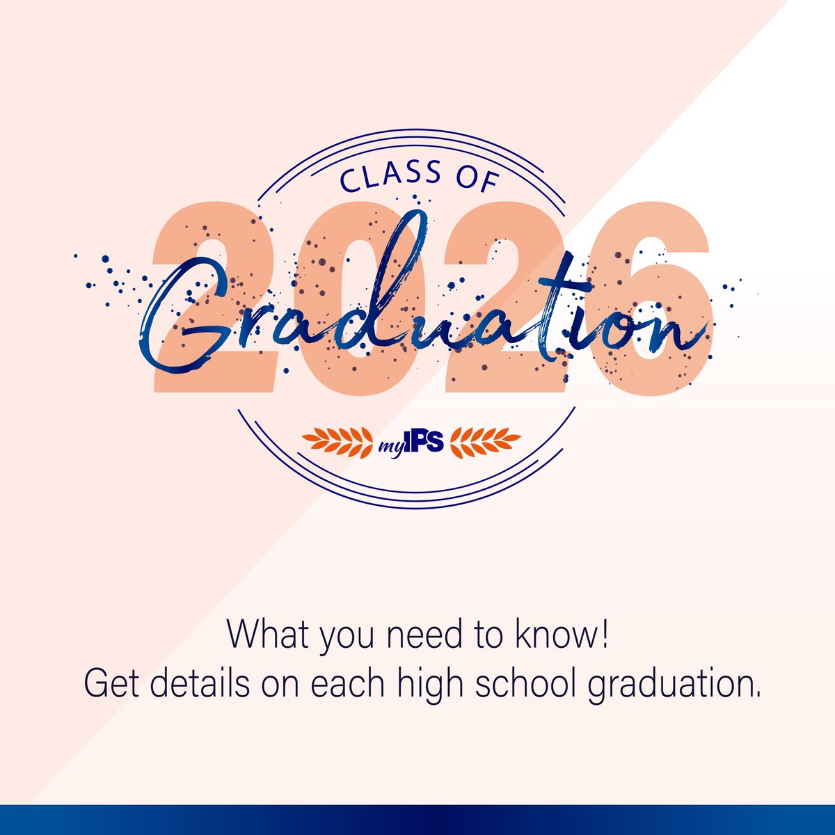 IPSSchools's tweet photo. Tis the season 🎓 Find dates, times, locations, and live stream links at https://t.co/hqlvH1FU1g

#IndianapolisPublicSchools #IPSProud #ClassOf2026 https://t.co/uC31sLF7hC