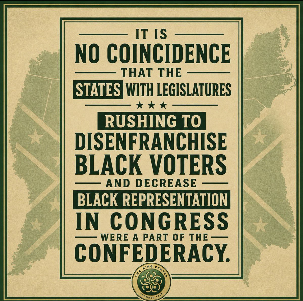 The Martin Luther King, Jr. Center tweet media