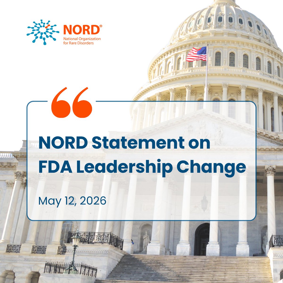National Organization for Rare Disorders (NORD) tweet media