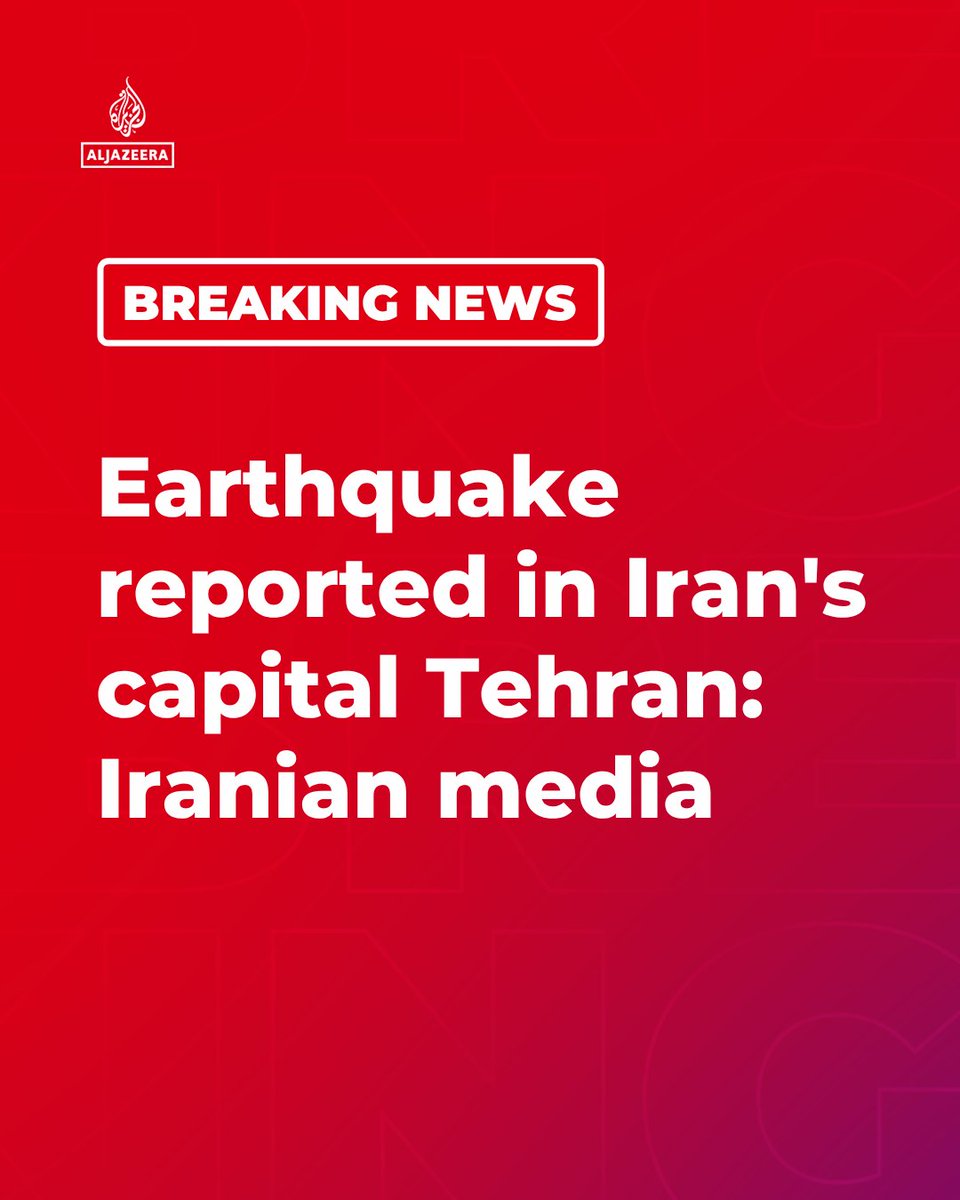 Al Jazeera Breaking News tweet media