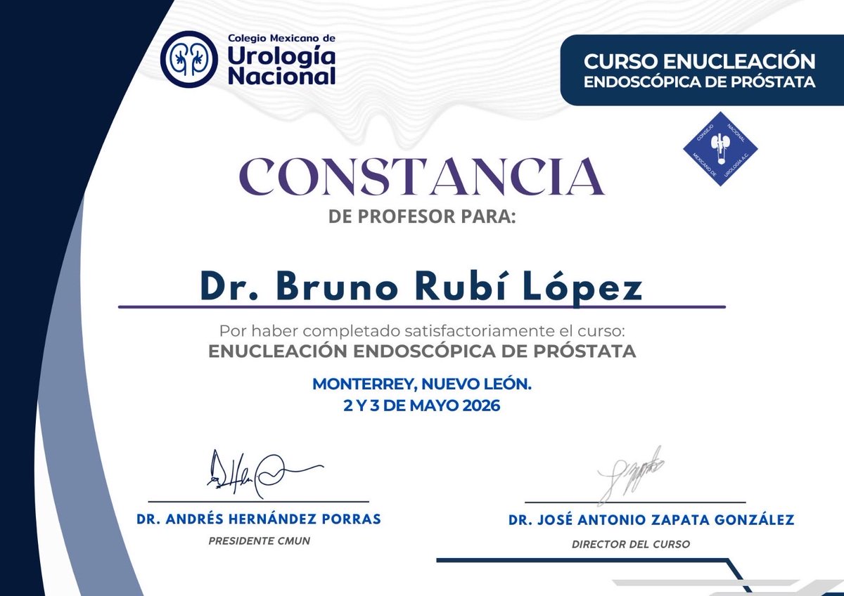 Bruce Rubí HoLEP 🇲🇽 tweet media