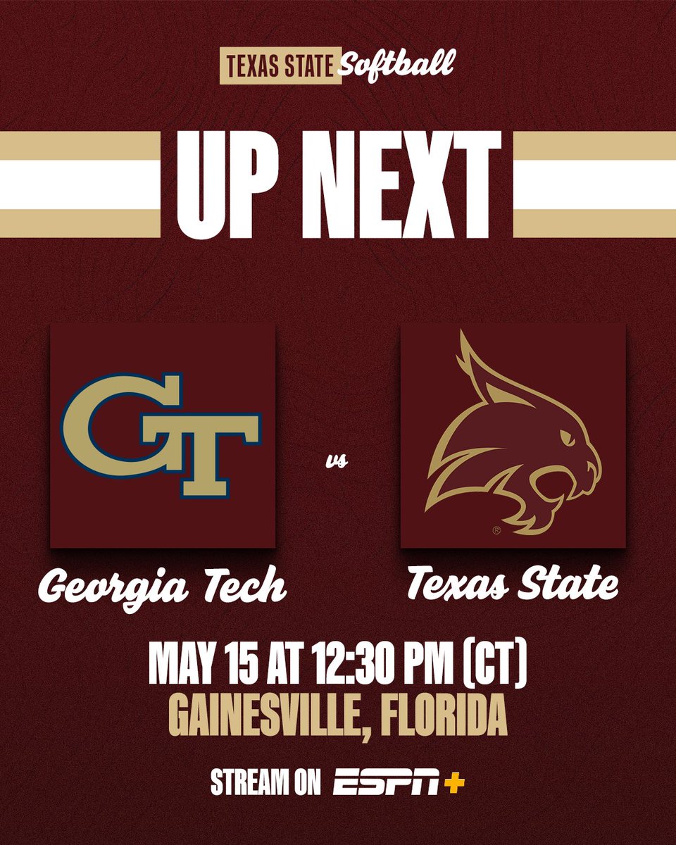 Texas State Softball tweet media