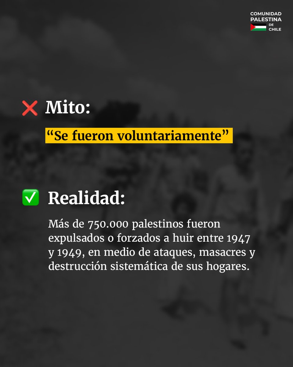 Comunidad Palestina de Chile tweet media