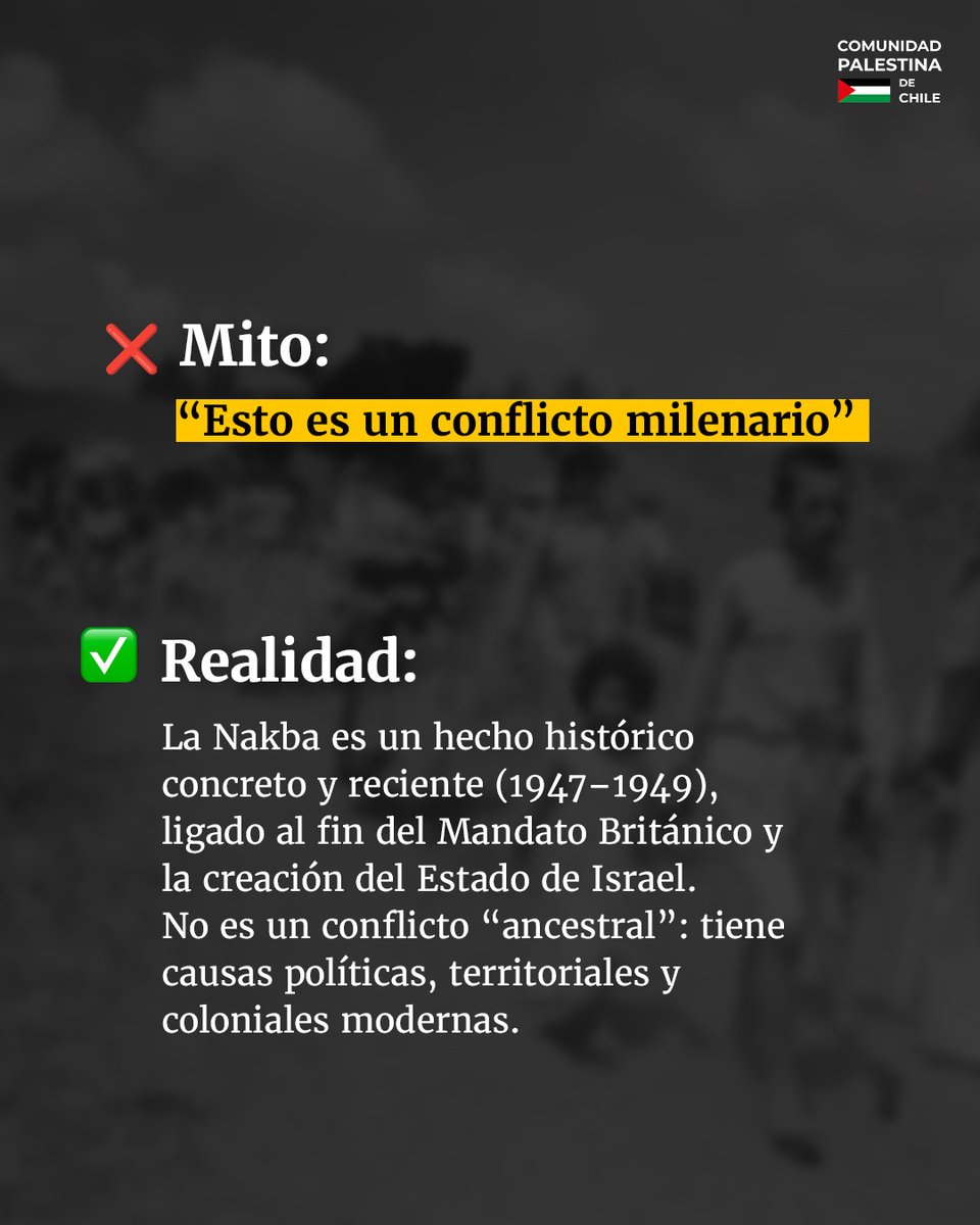 Comunidad Palestina de Chile tweet media