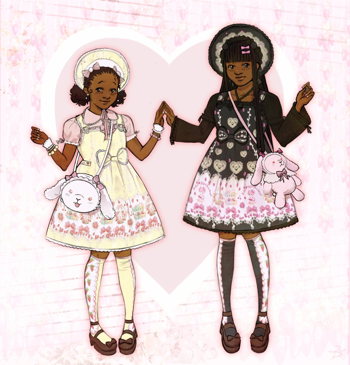 trolllover69's tweet photo. Comm for @AnotherBlackEGL !!!
( twinning prints :3 ) 
#art  #egltwt https://t.co/vaJO1vjm9e