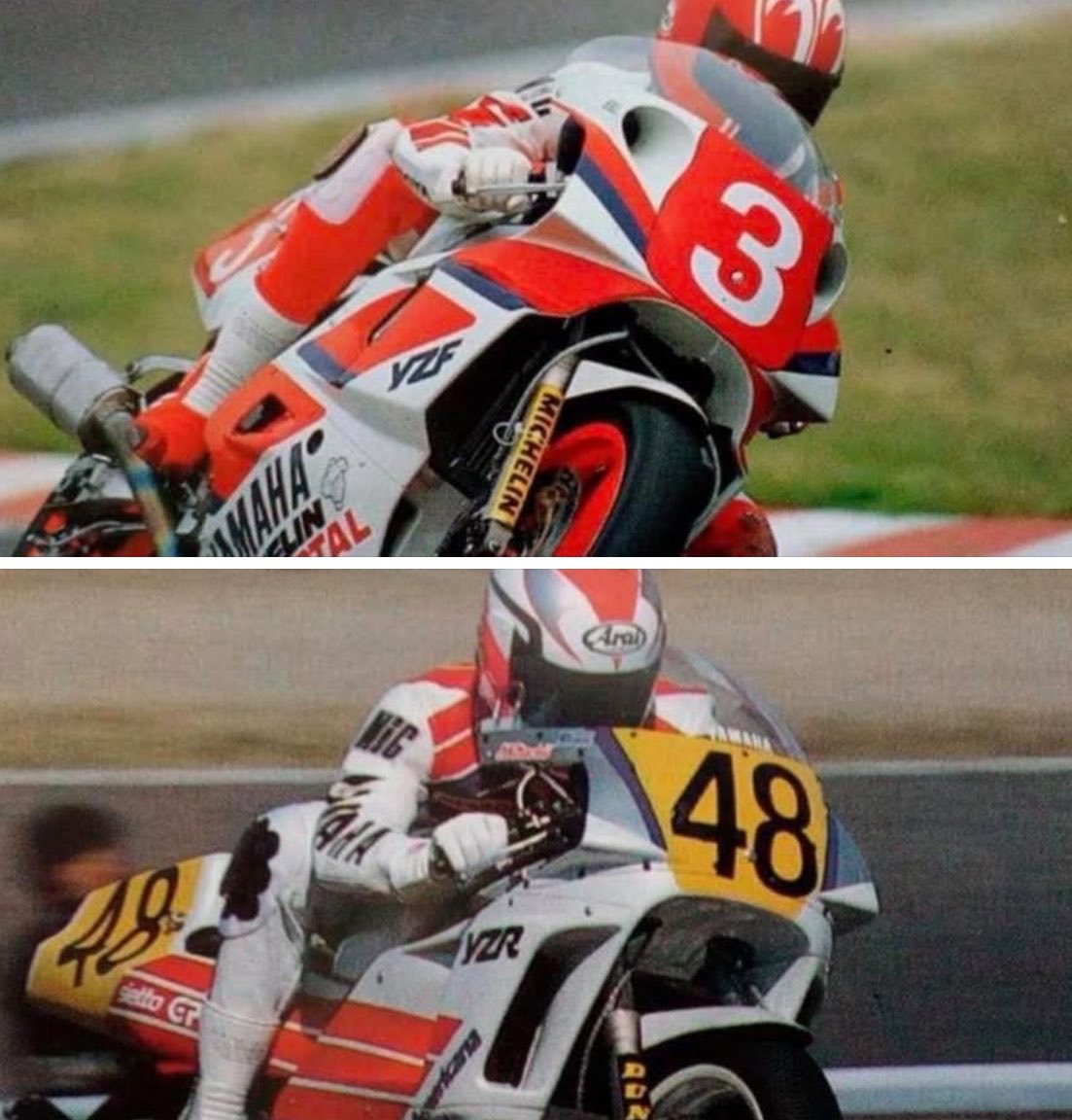 1988 ALL JAPAN ROAD RACE TT F-1 class YAMAHA YZF750〜〜 & 1989 WGP