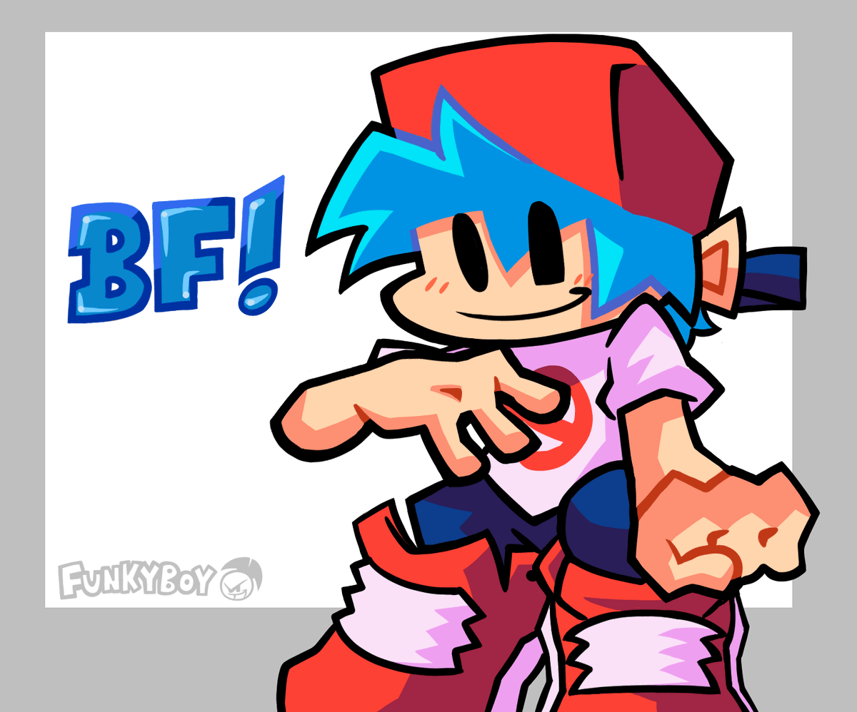 lil bf drawing :o #fnfbf #fridaynightfunkin