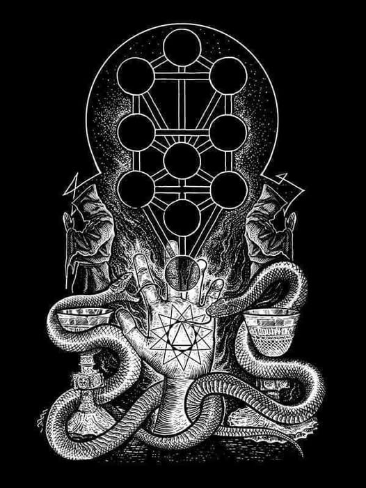 KVLT_Nexion_666's tweet photo. "Hail to Them, who was created by powerful Magick- Hail Azerate!

Hail to Them, who are lawless Sword of Elimination, which will strike in the very Heart of Creation.

Hail Azerate!

Hail to Them, who are avengers of primordial Chaos, Tiamat and Apsu! 

Hail Azerate!

Hail to Them, whose name is visible, but yet secret key to forbidden Gates of Endless Chaotic realities!

Hail to Them, before whose Black Thrones all the Wrathful Gods of Darkness proudly kneel!

Hail to Them, whose Anti-Cosmic poison endlessly extinguishes the weak spark of life of all Mortal Gods!

Hail Azerate!

Hail to Them, who is called the Evil Dragon and restorer of lawlessness of Primordial Chaos!

Hail Azerate!

Hail to Them, whose silent spells will awake Sleeping Dragon-Mother Tiamat!

Hail Azerate!

Hail to Them, whose wrathful Black Flames will dissolve all forms and through total formlessness will free imprisoned Fires of Chaos!

Hail Azerate!

Hail to Them, whose Names are turning Blood of the despicable Gods into ice and banish all heralds of lies!

Hail Azerate!

Hail to Them, the Rulers of Eleven Black Thrones of the realm Beyond and destroyers of limited world!"