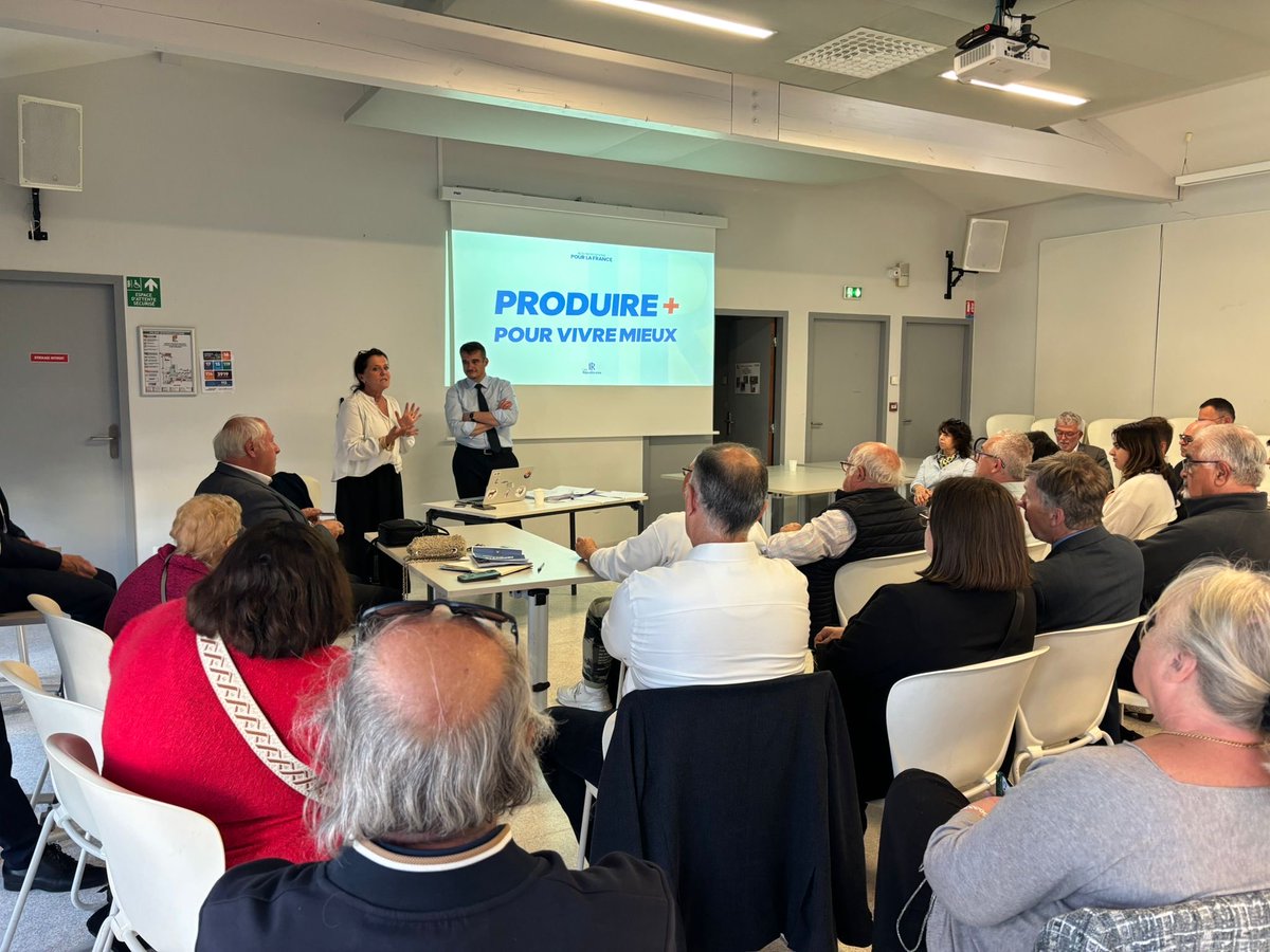 CgennaroSaint's tweet photo. Ces rencontres sont essentielles : elles permettent d’écouter ceux qui entreprennent, produisent et font vivre notre économie sur le terrain.

La soirée s’est poursuivie par un moment d’échanges avec les @republicains31 tjrs mobilisés pour porter nos convictions. https://t.co/PetlIHFJgy
