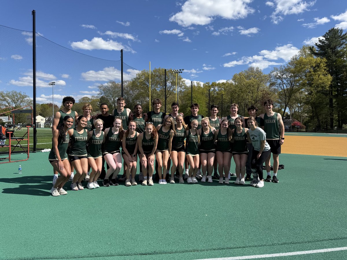 FeehanAthletics's tweet photo. @Feehan_XCTrack Senior Night Meet vs. @AWHS_Track! Thank you seniors and good luck! #GoShamrocks #LastLap @BishopFeehanHS @Feehan_Fanatics https://t.co/NckKMhxXDd