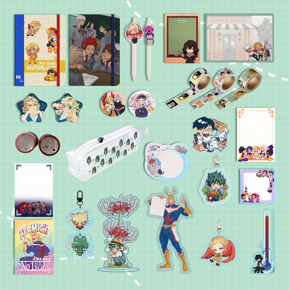 BNHAJournalBox's tweet photo. 💚AT LEAST 20% OFF LAST WEEK💚

With this being the last week of leftovers we have at LEAST 20% off! 

Have a look at our a la carte options for non-flat merch! 

https://t.co/IJhqfm1CCd https://t.co/ELGAXTo2Qd