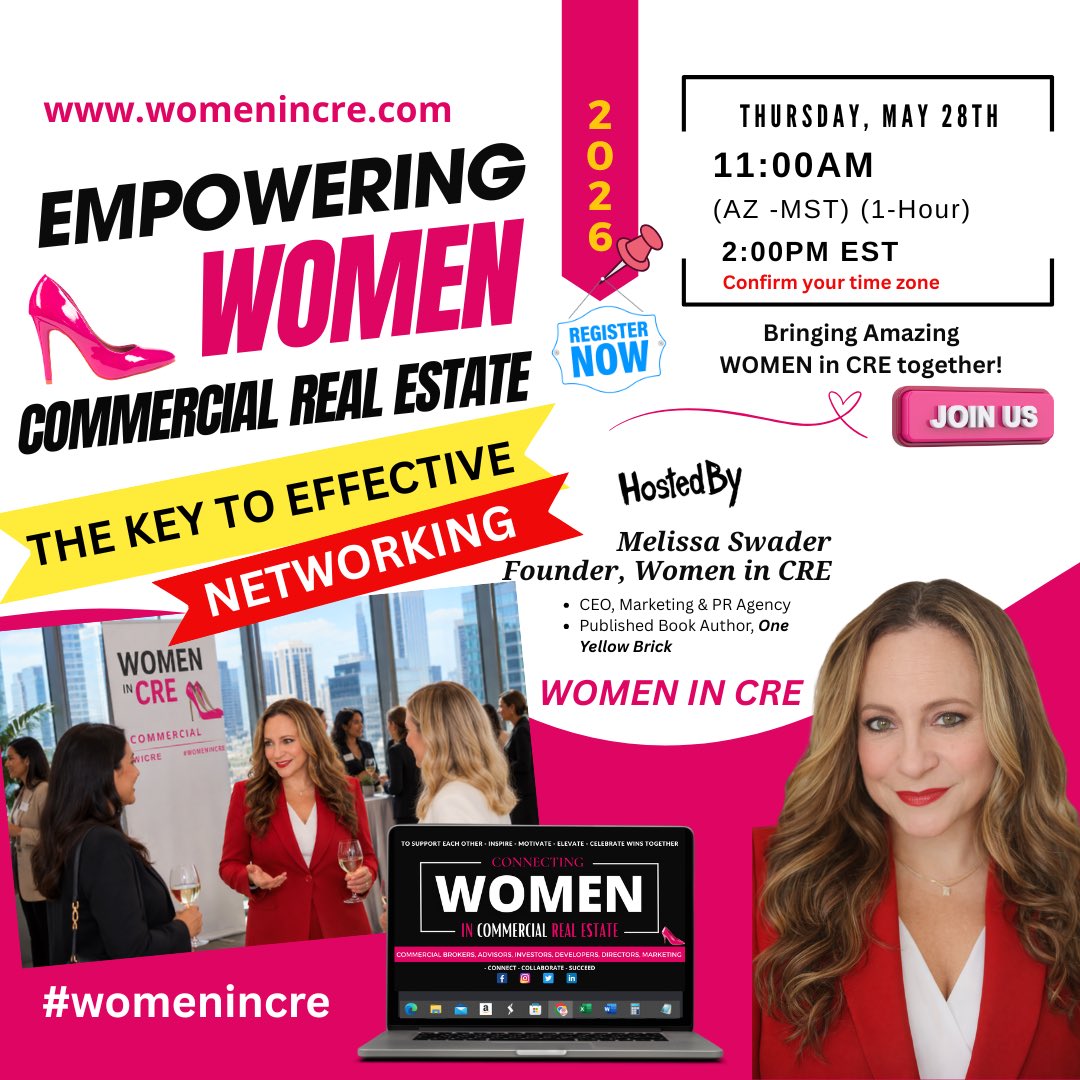 Women in Commercial Real Estate tweet media