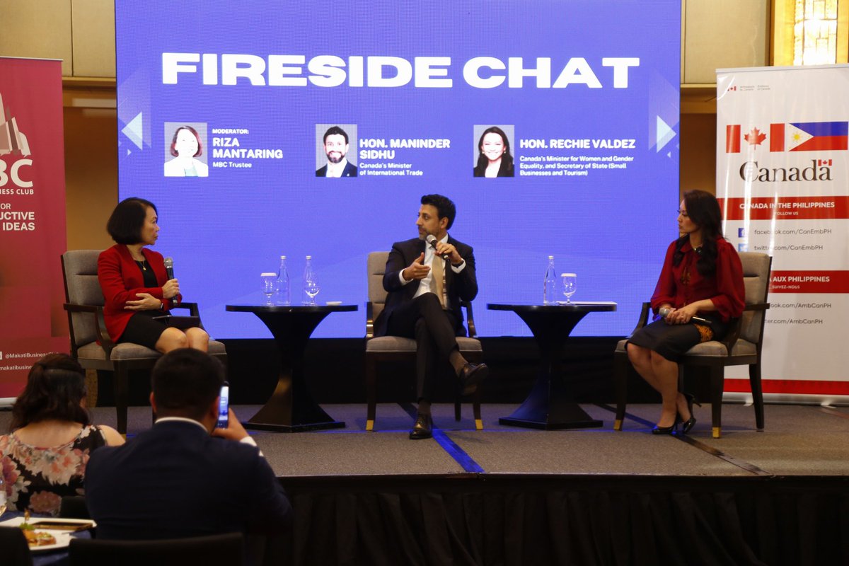 MSidhuLiberal's tweet photo. Le Club d’affaires de Makati représente 400 des plus grandes sociétés des Philippines et réunit des cadres supérieurs de certaines des entreprises les plus importantes et influentes du pays. Il constitue donc une tribune importante pour faire progresser le commerce, l’investissement et les partenariats économiques.

Aux côtés de la ministre Valdez, j’ai échangé avec des chefs d’entreprise sur les occasions qui s’offrent au Canada et aux Philippines, notamment grâce à l’Accord de libre-échange Canada–ANASE et à un futur accord de libre-échange Canada–Philippines. Alors que le commerce bilatéral de biens et de services a atteint 6,6 milliards de dollars en 2025, le Canada s’emploie à ouvrir de nouvelles portes aux entreprises canadiennes et à bâtir une relation commerciale plus forte dans l’Indo-Pacifique.

🇨🇦 🇵🇭