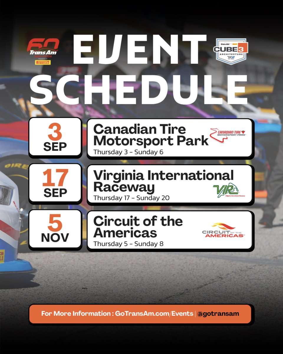 The Trans Am Series tweet media